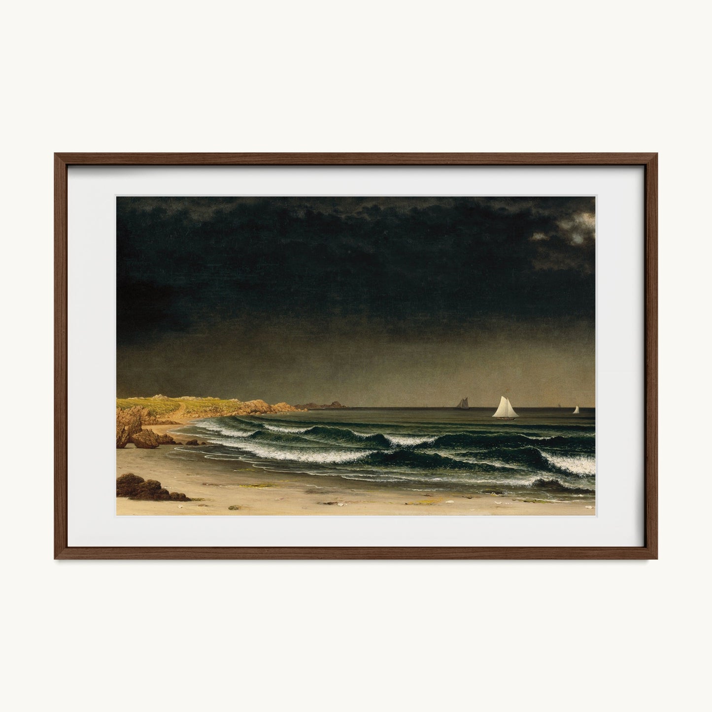 Approaching Storm, Beach near Newport