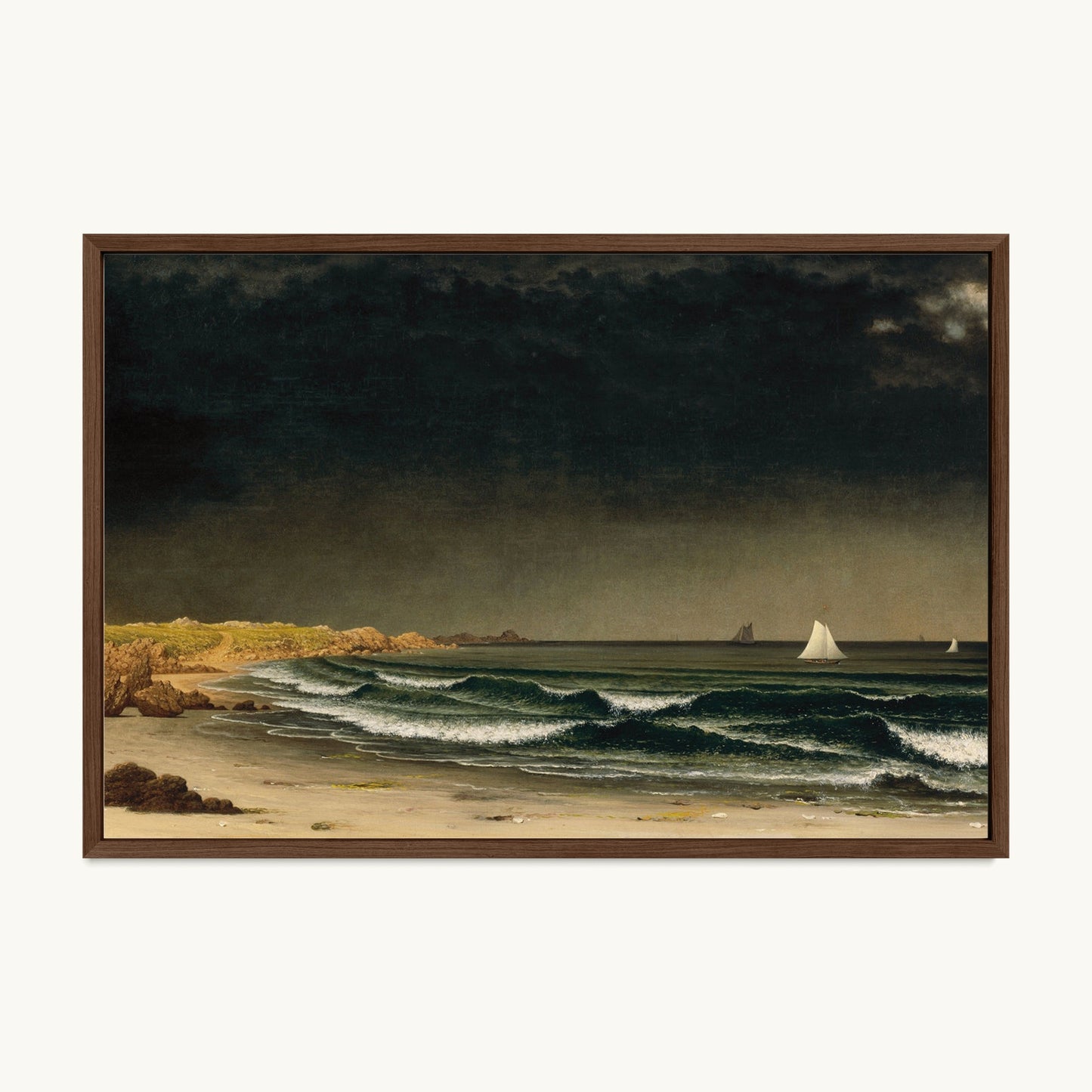 Approaching Storm, Beach near Newport