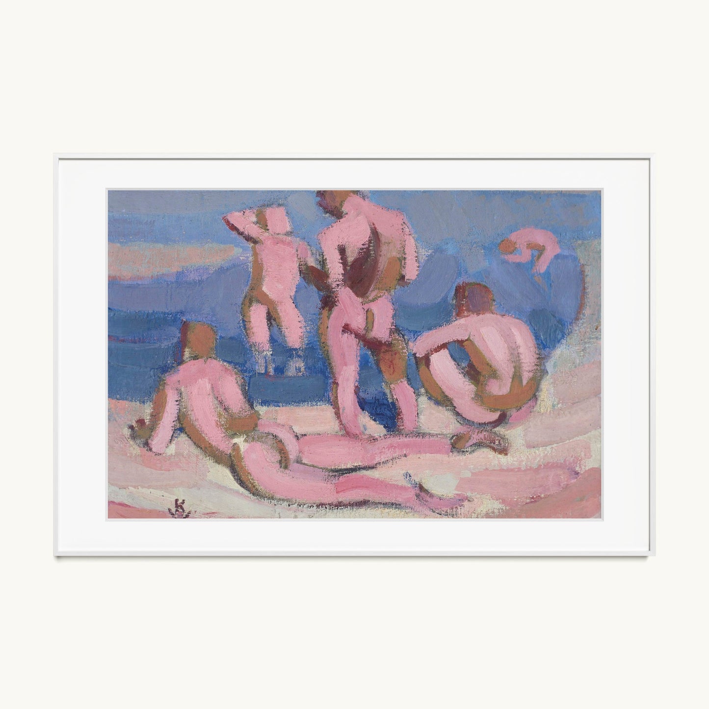 Bathing Men