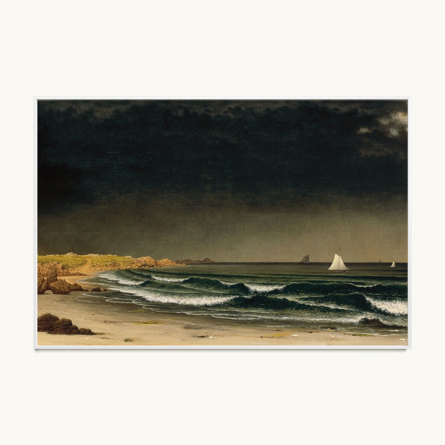Approaching Storm, Beach near Newport