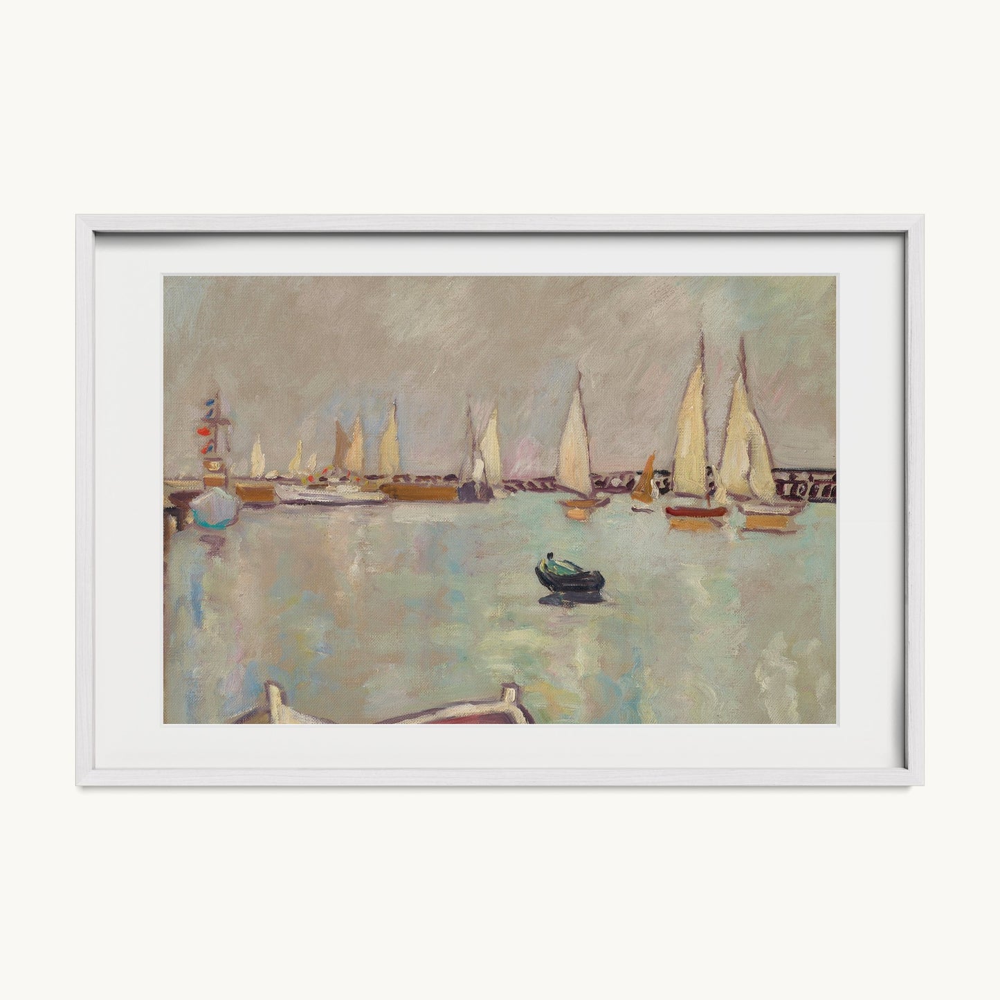 Barques et voiliers à Ouistreham