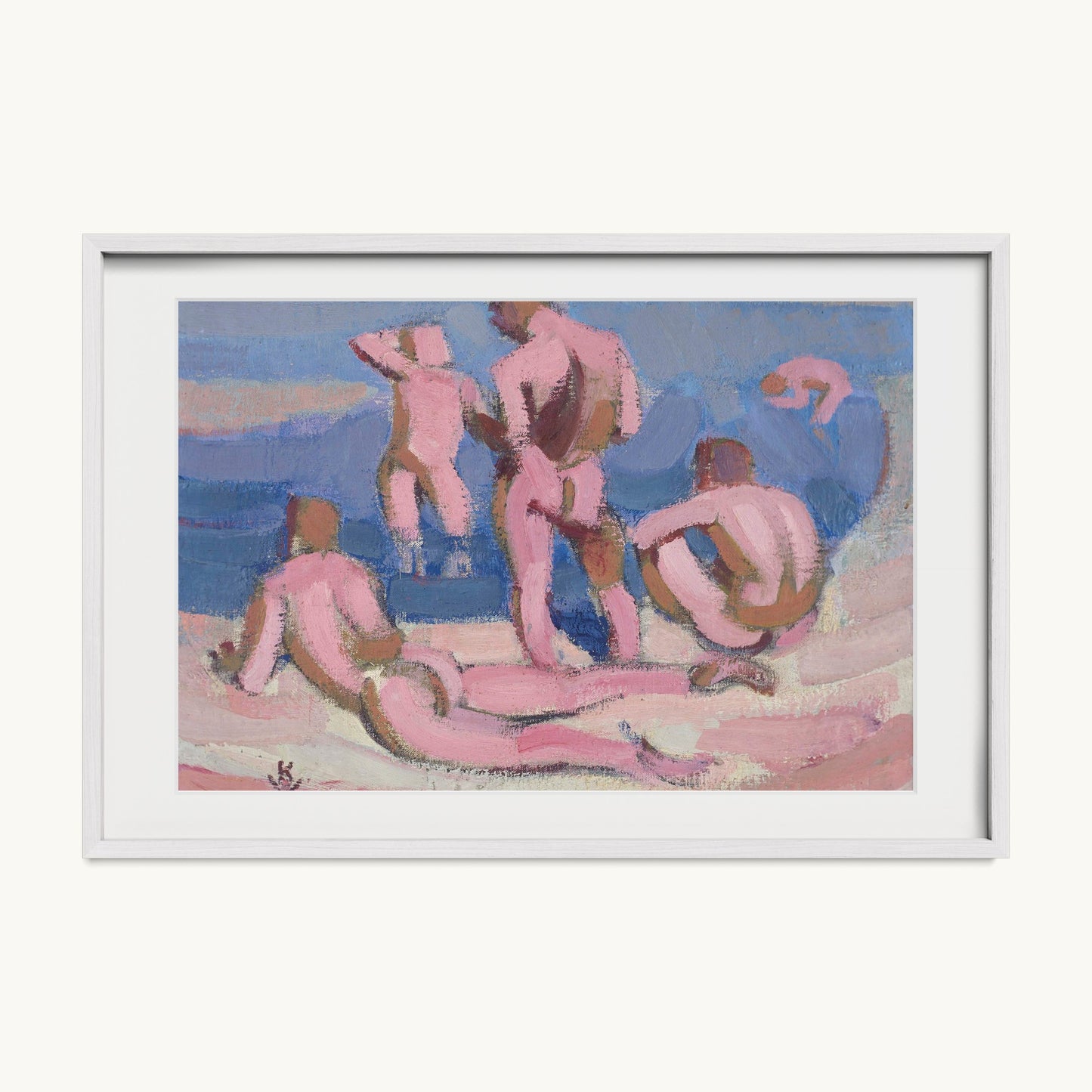 Bathing Men