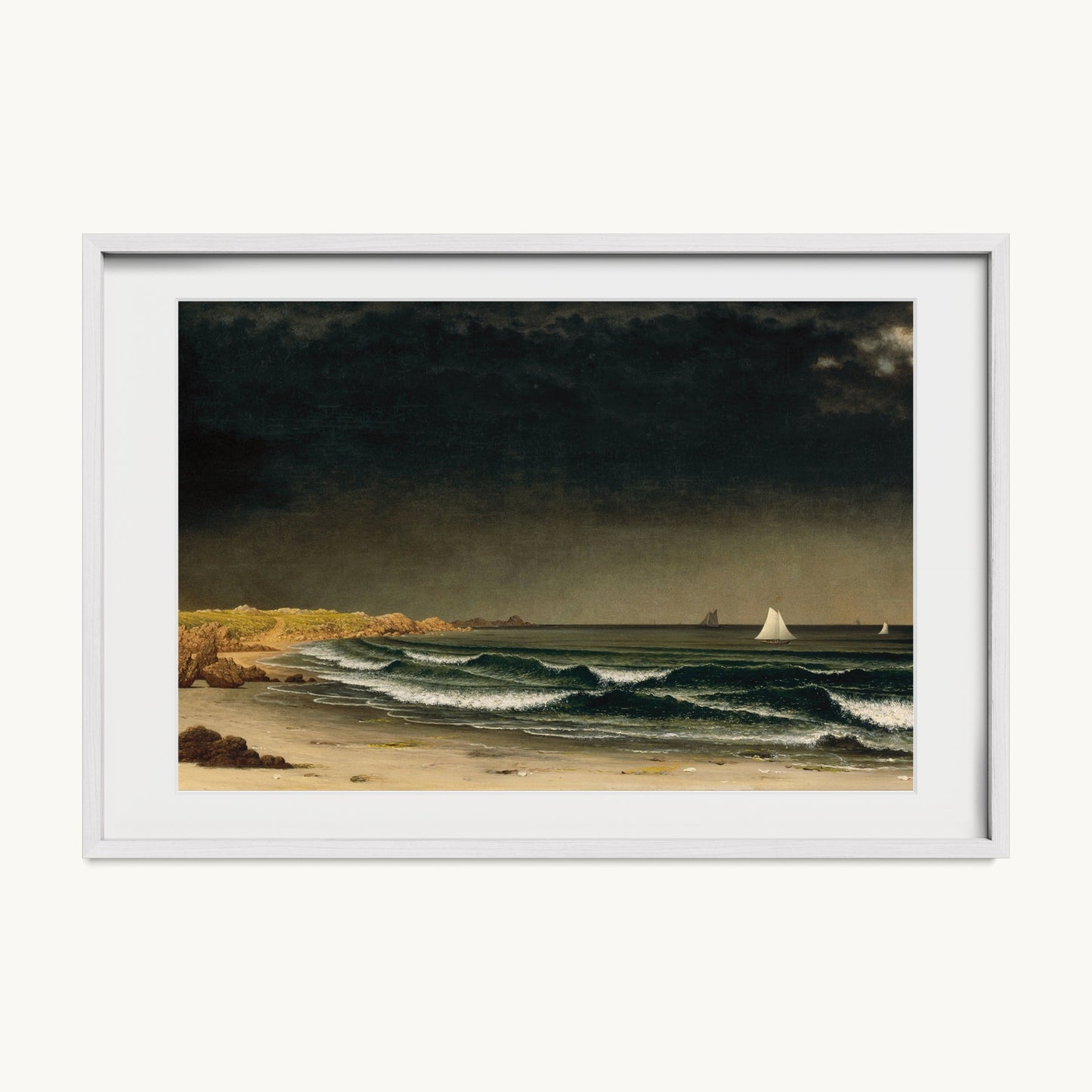 Approaching Storm, Beach near Newport