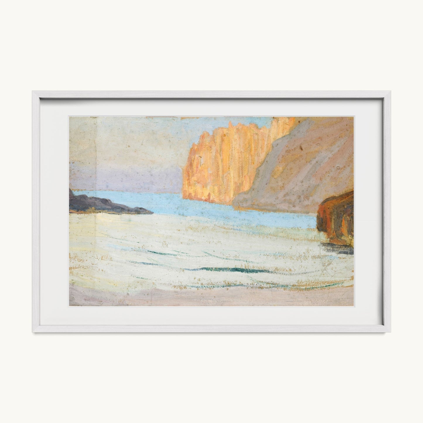 Bay at the Sea with Rocks
