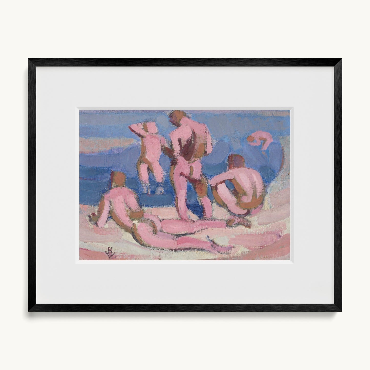 Bathing Men
