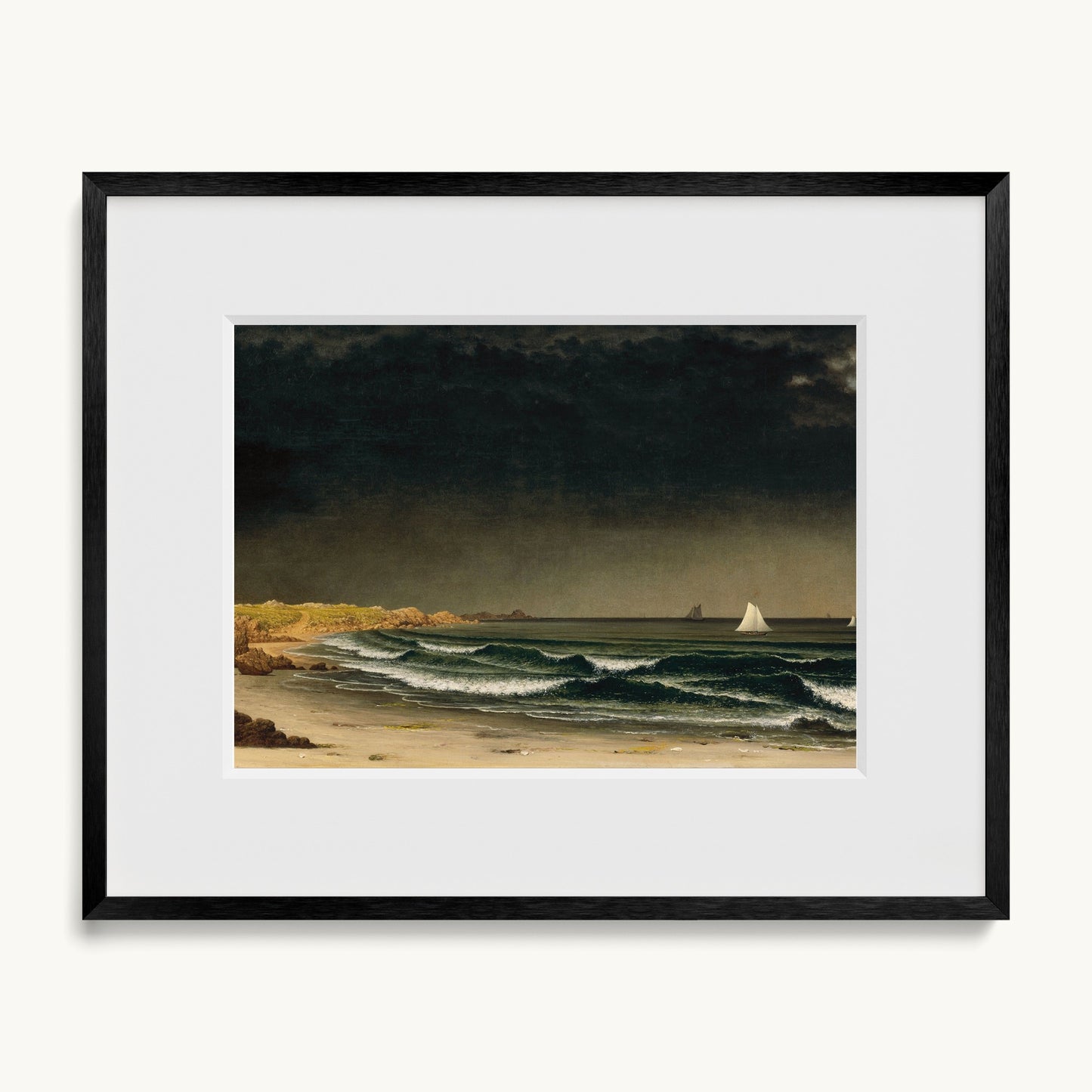 Approaching Storm, Beach near Newport
