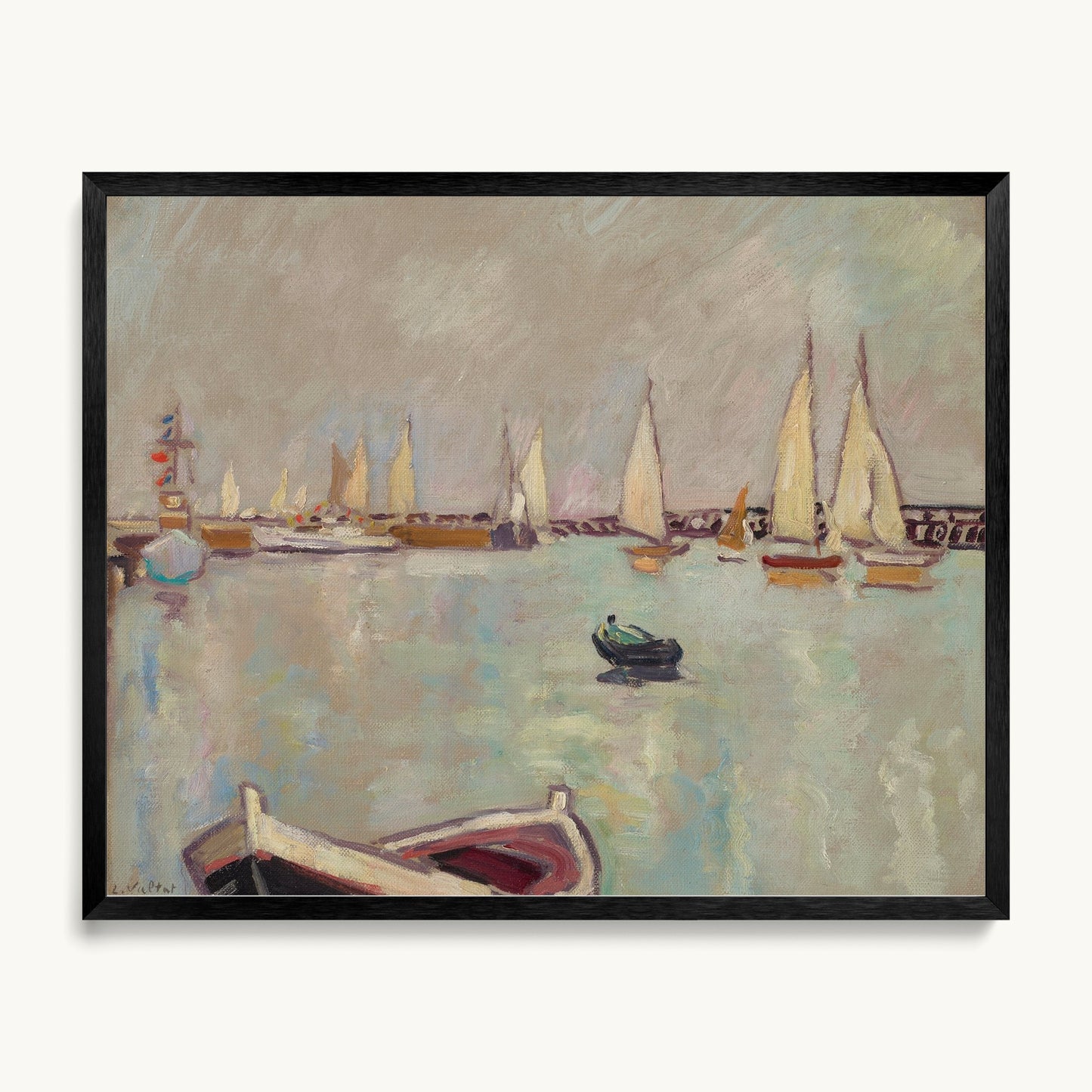 Barques et voiliers à Ouistreham