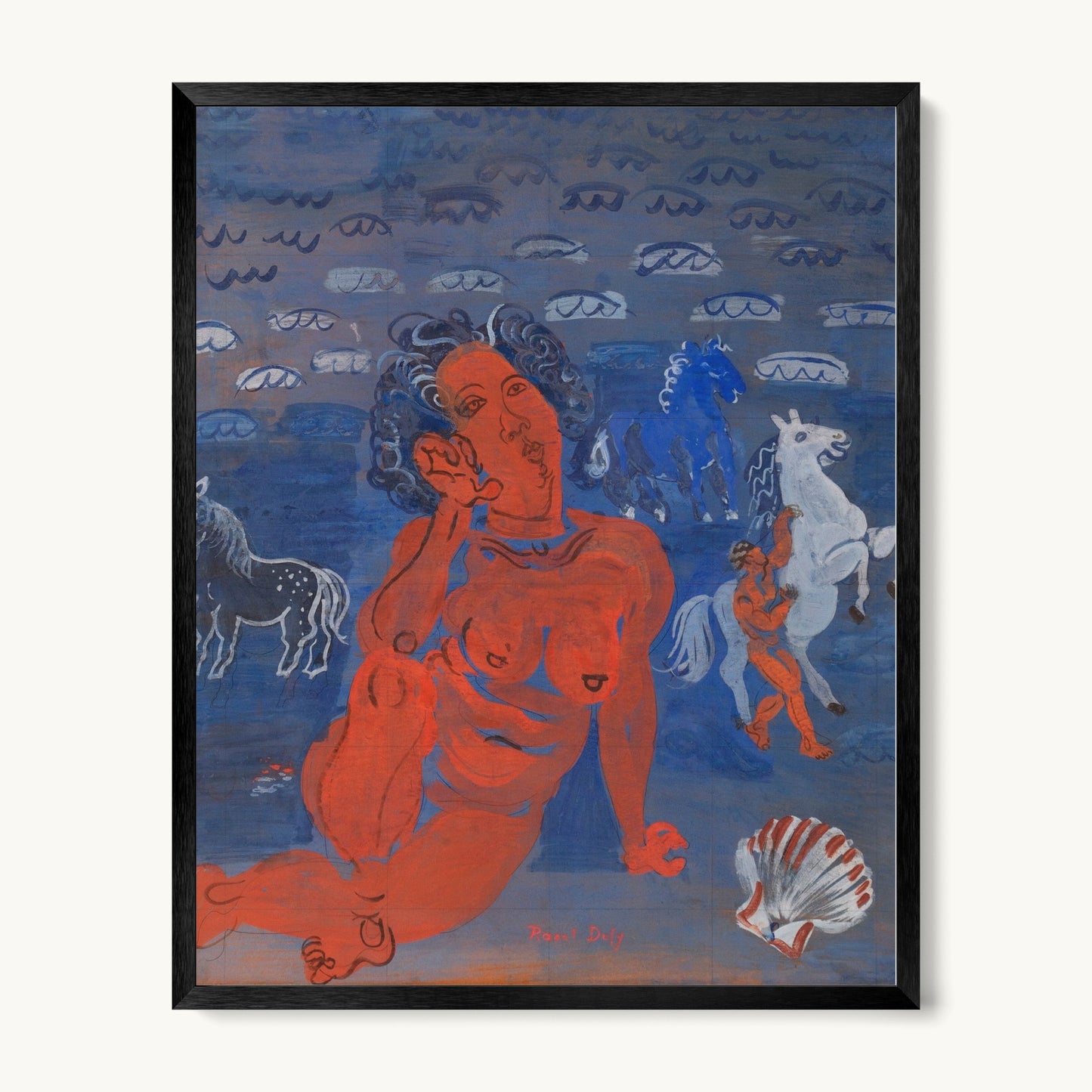 Amphitrite et chevaux marins (1925)