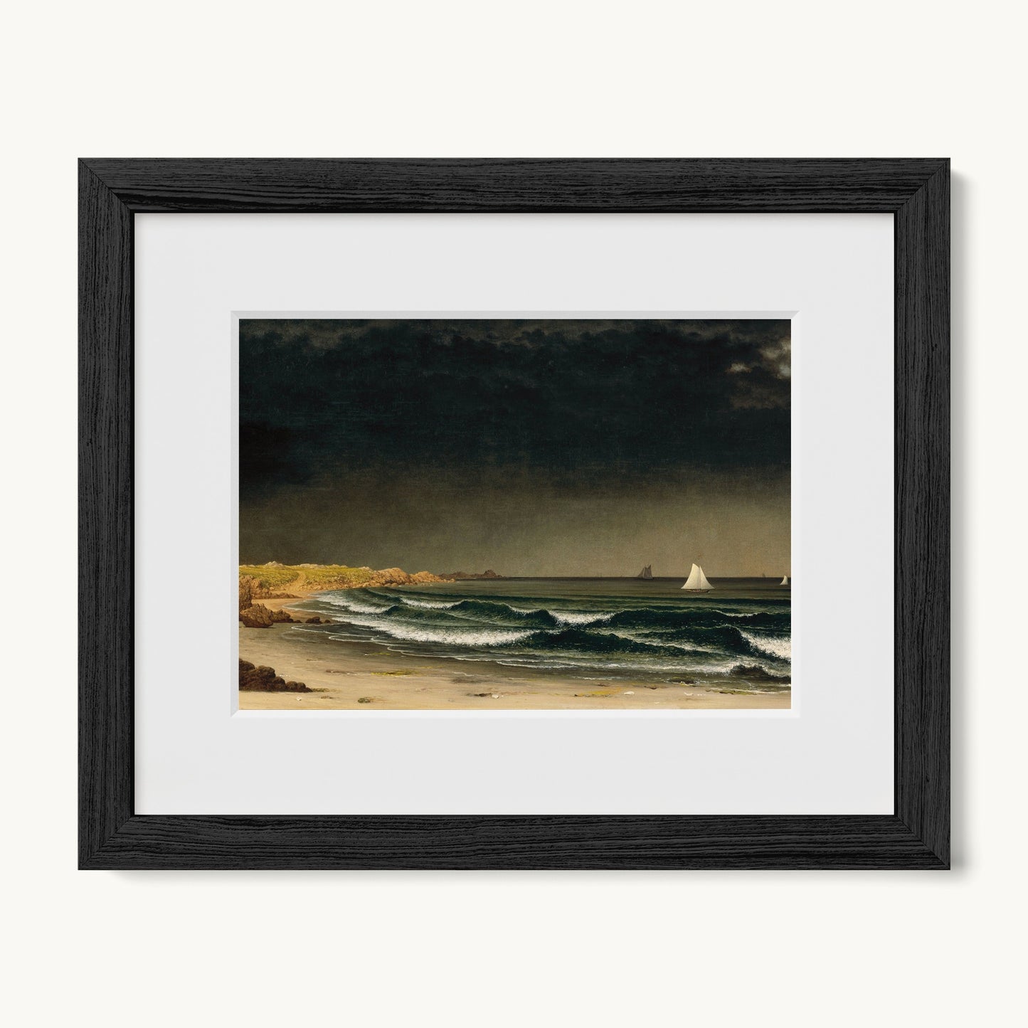 Approaching Storm, Beach near Newport