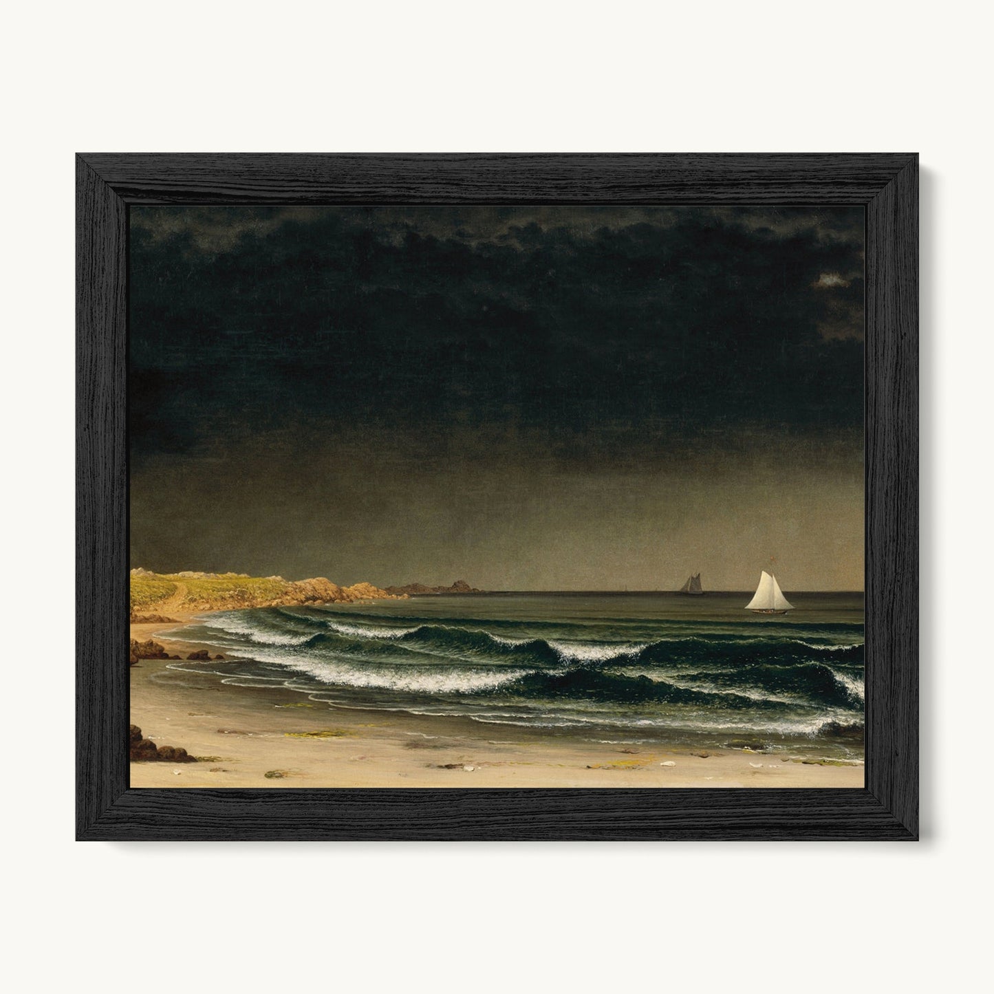 Approaching Storm, Beach near Newport