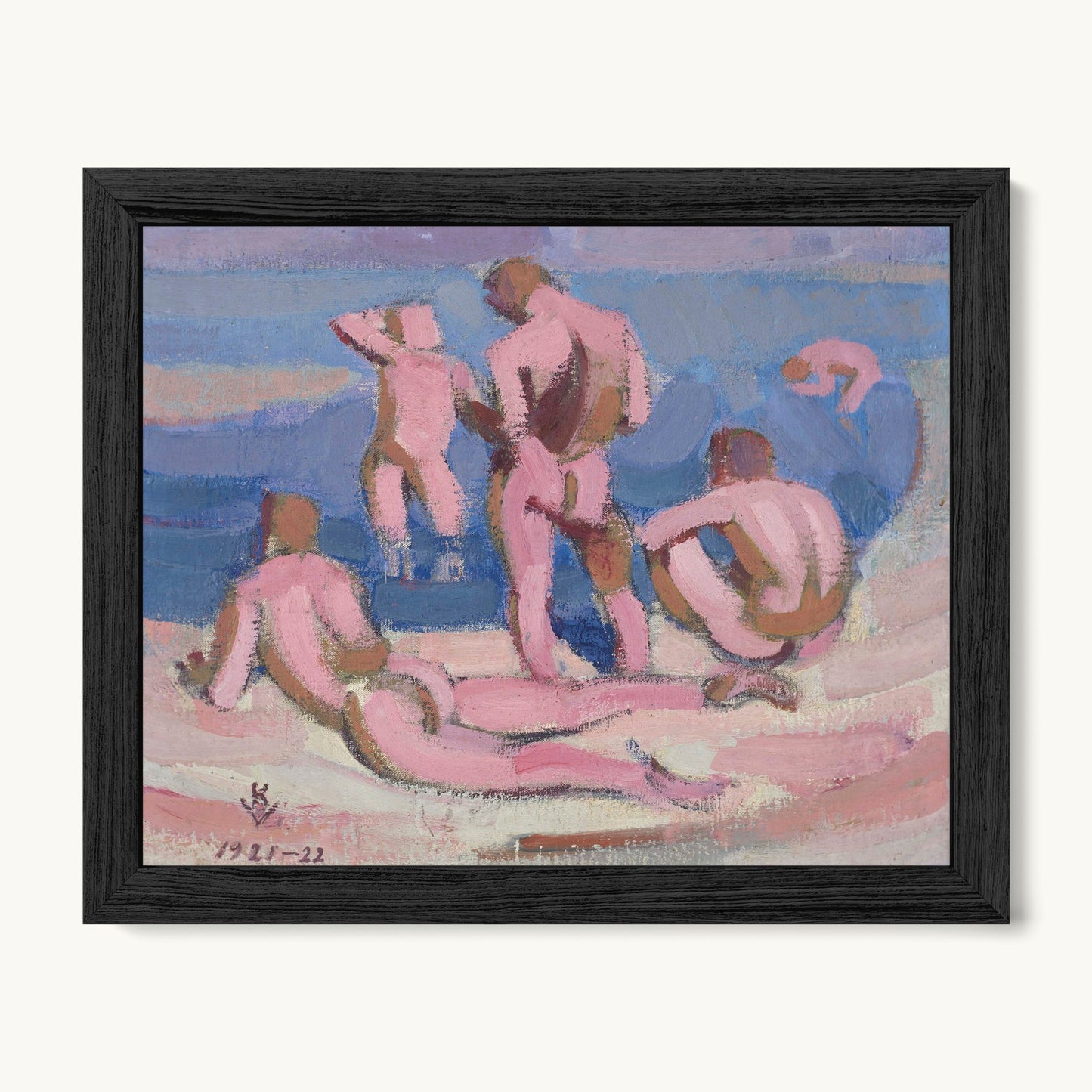 Bathing Men