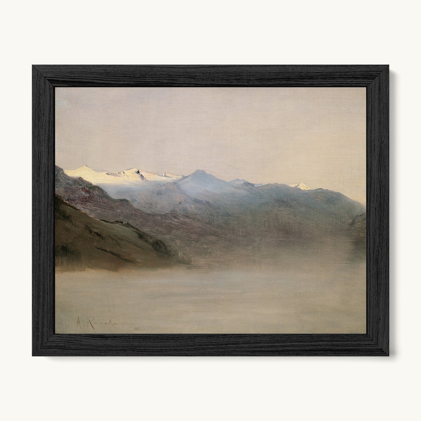 Das Gasteinertal im Nebel