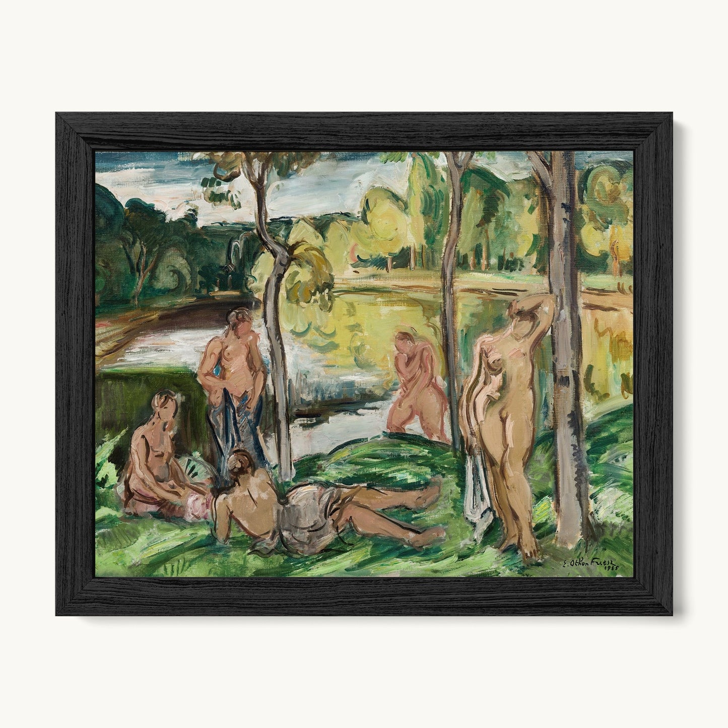 Baigneuses sur la Rance