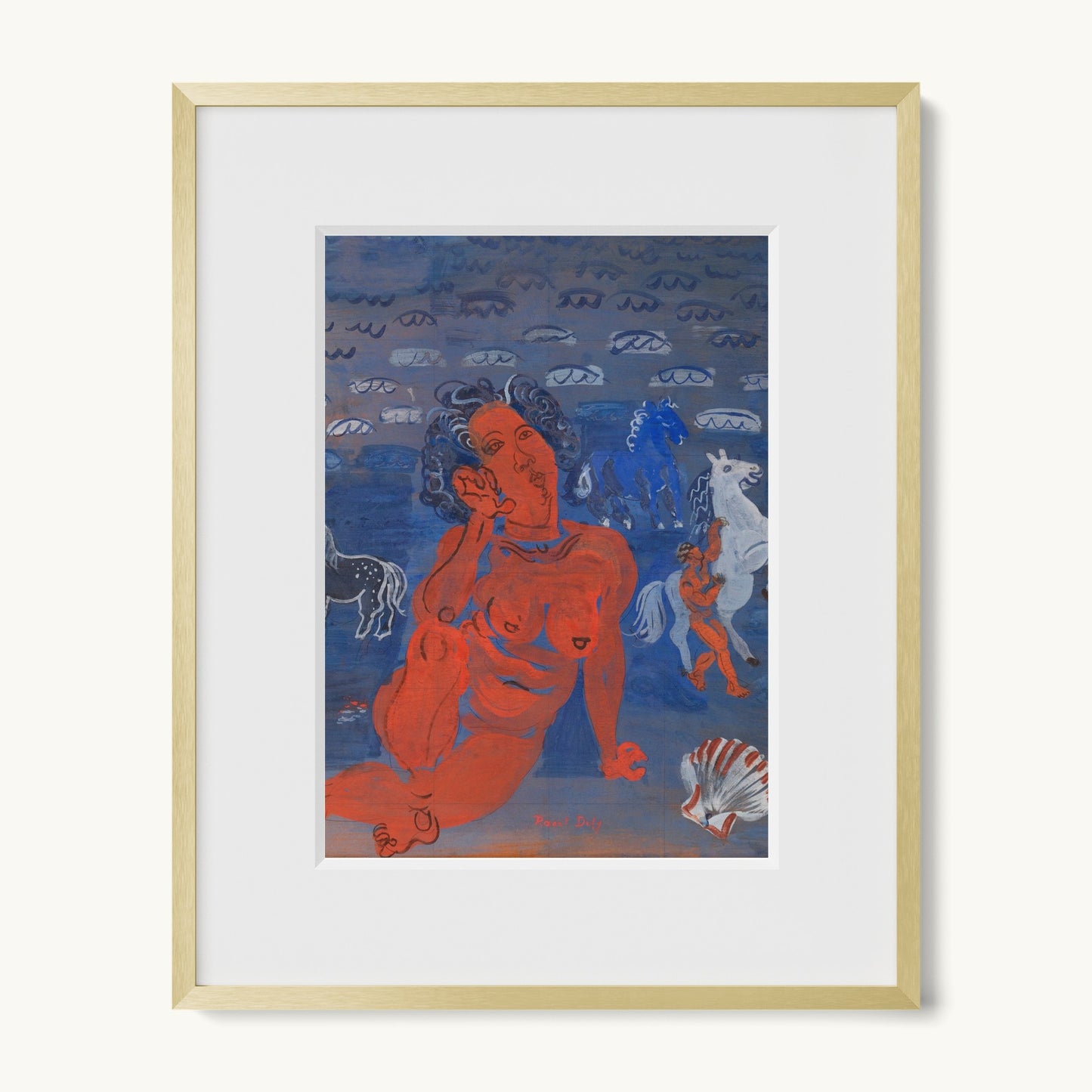 Amphitrite et chevaux marins (1925)