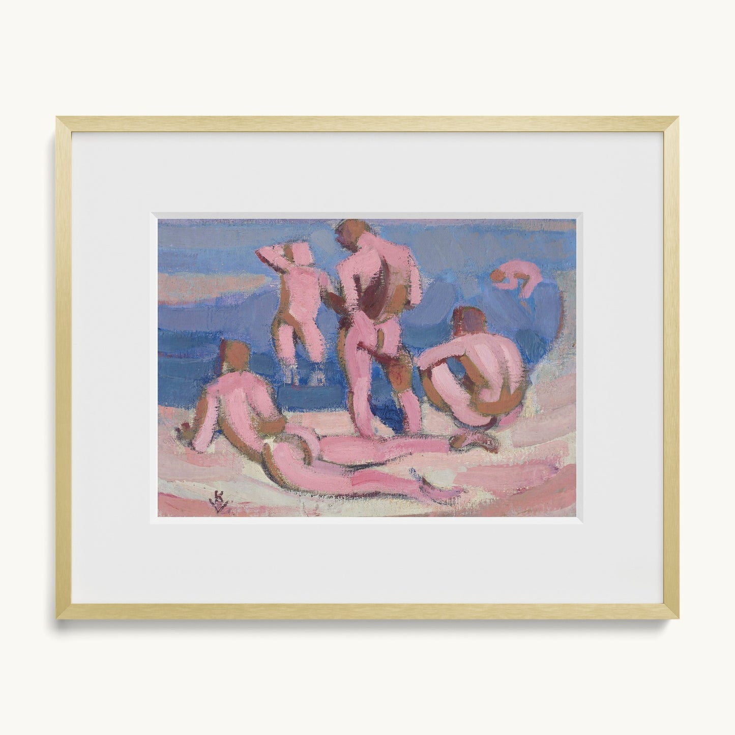 Bathing Men