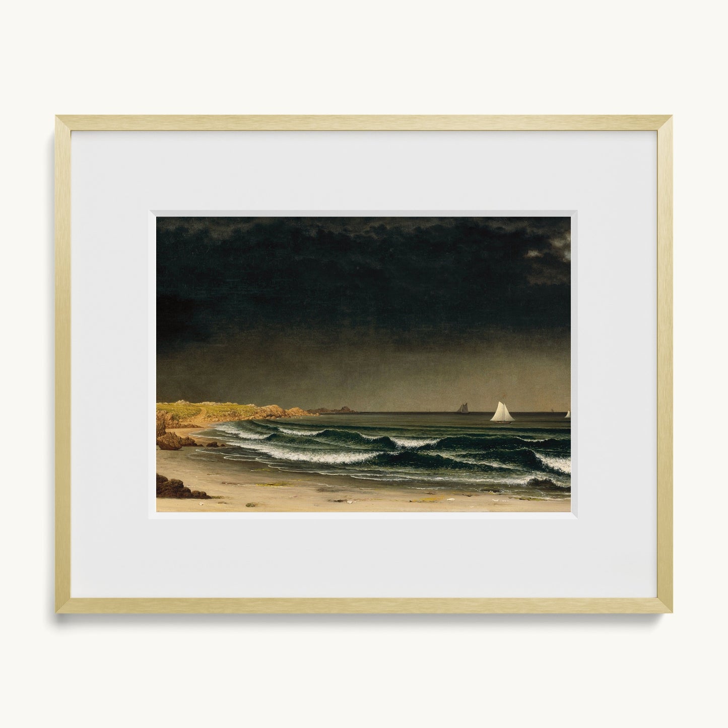 Approaching Storm, Beach near Newport