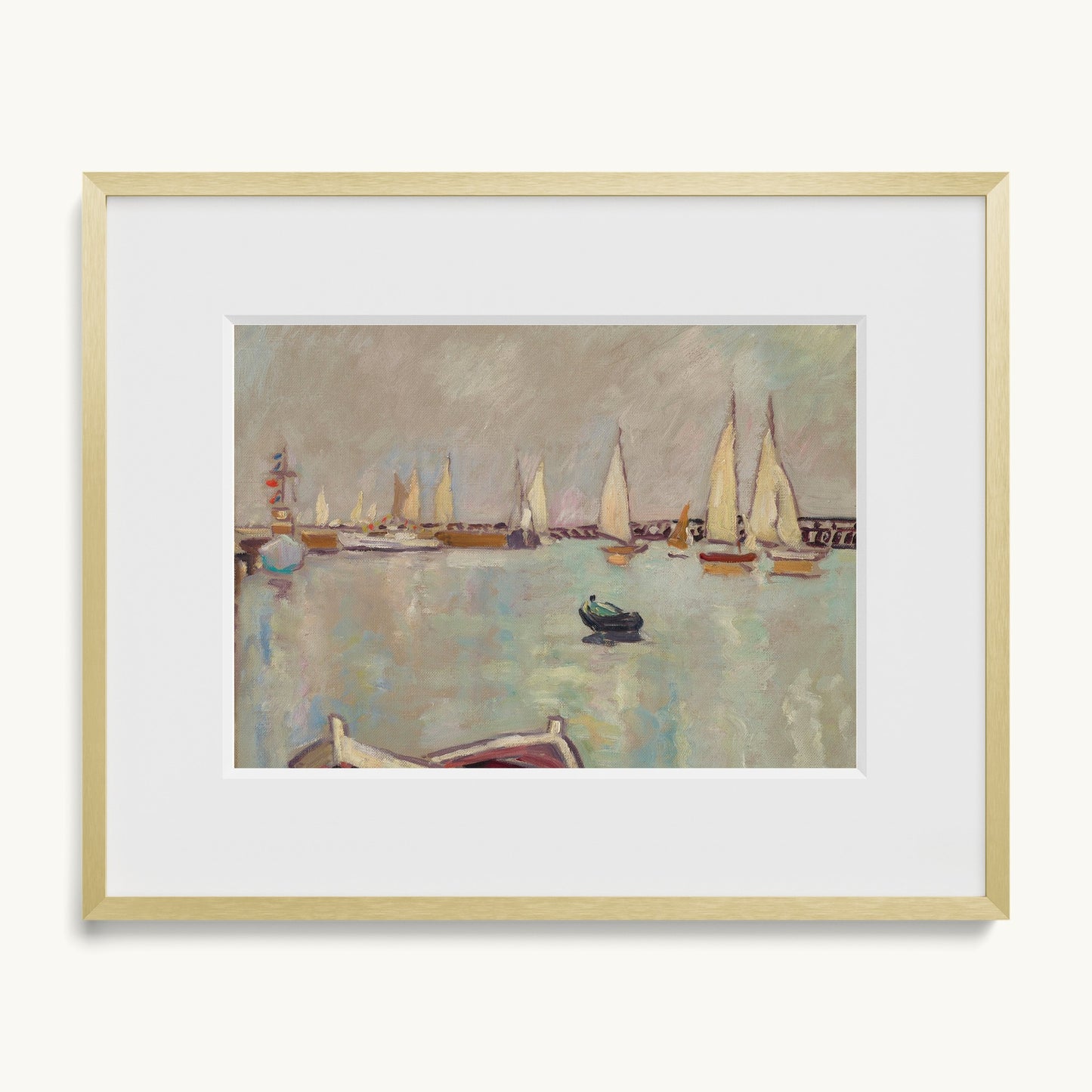 Barques et voiliers à Ouistreham
