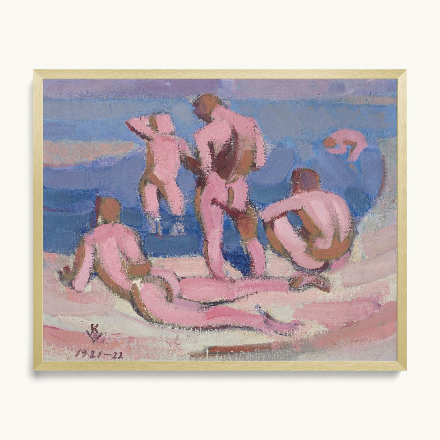 Bathing Men