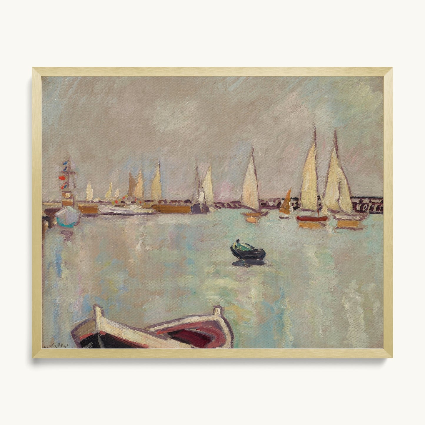 Barques et voiliers à Ouistreham