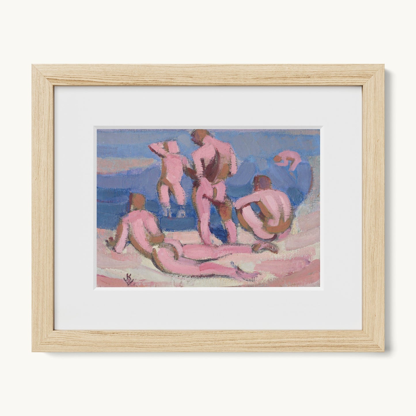 Bathing Men