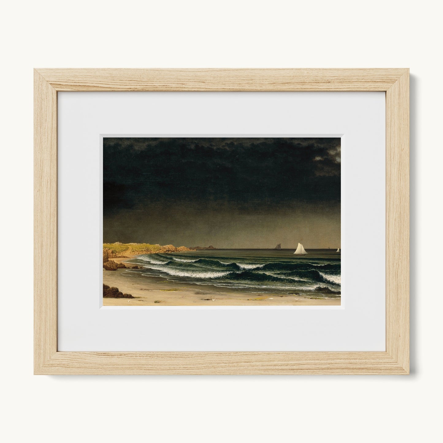 Approaching Storm, Beach near Newport