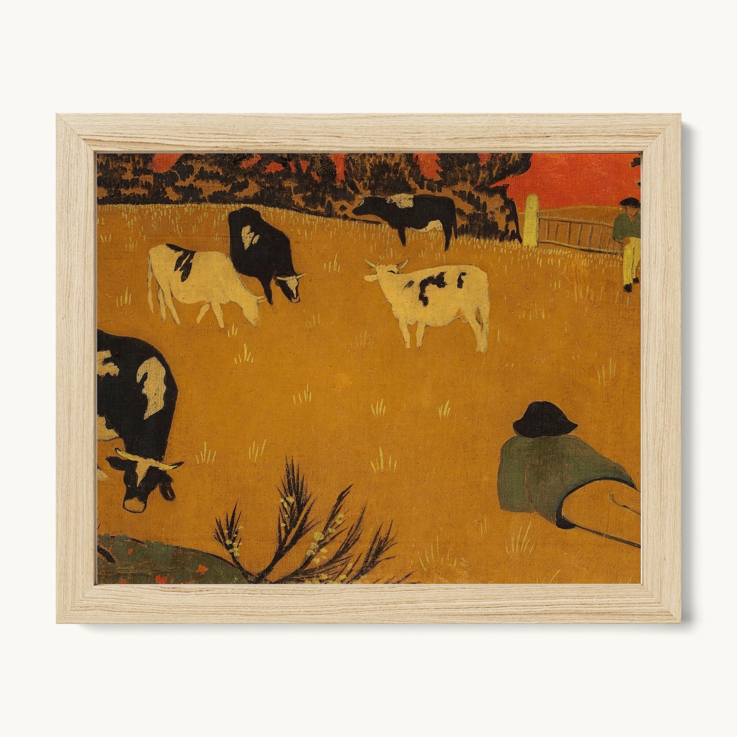 Breton Panel with Cows