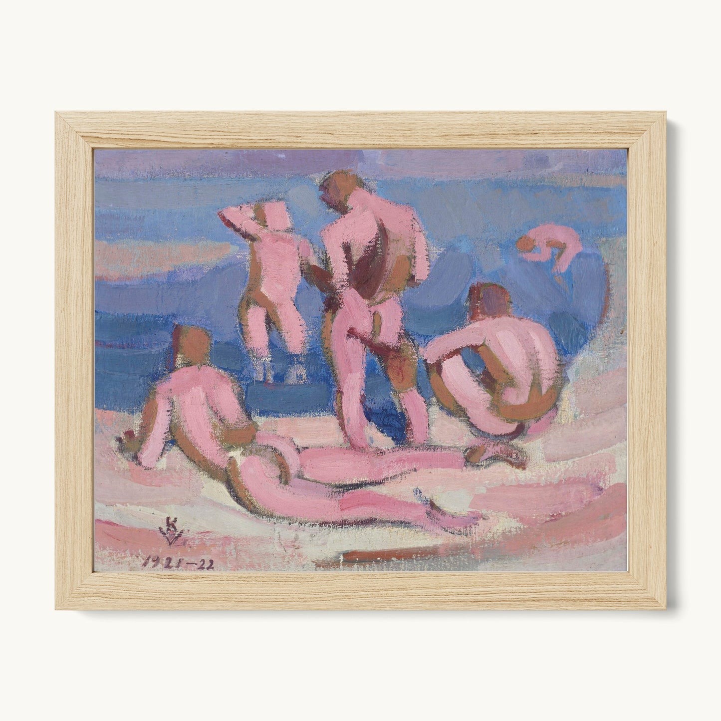 Bathing Men