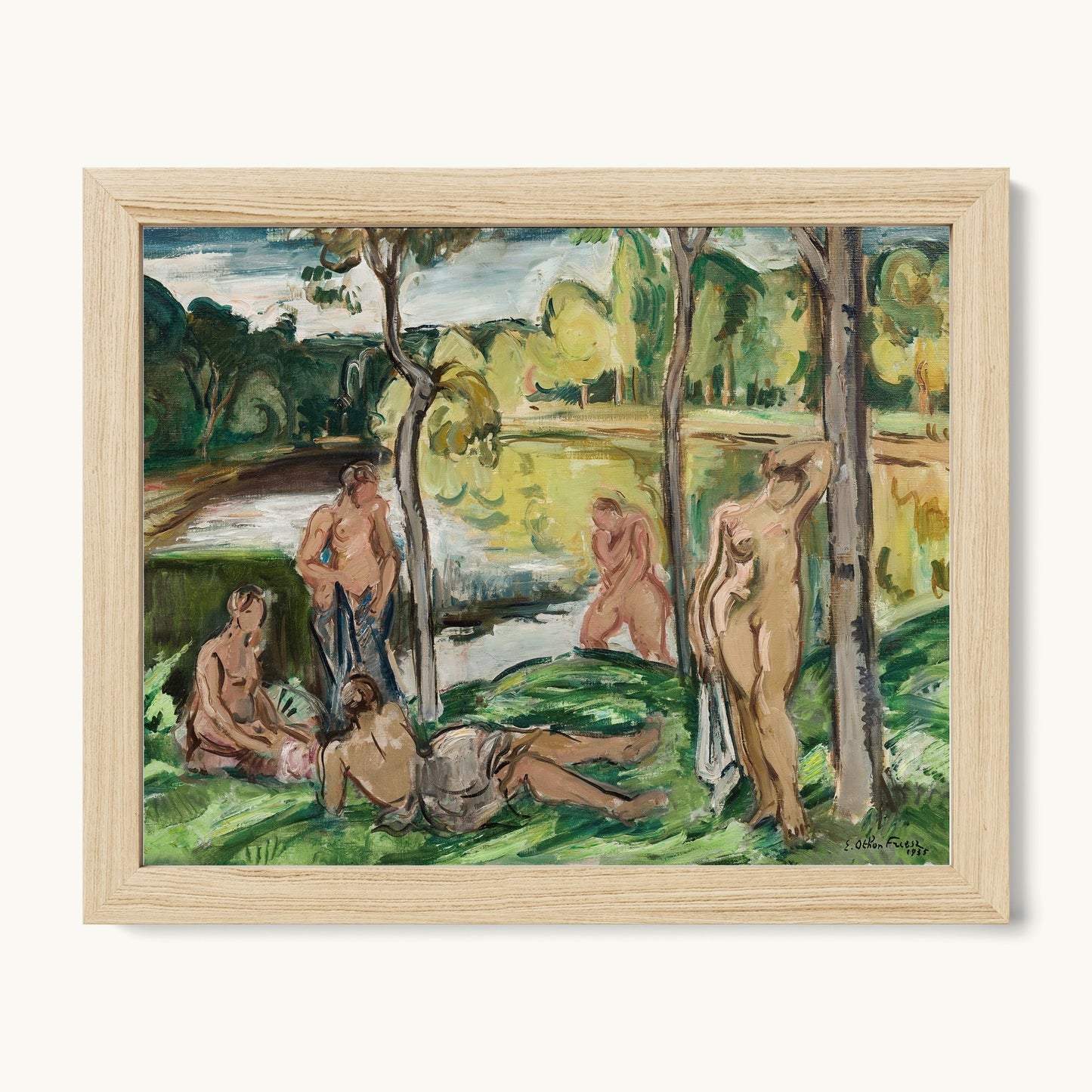 Baigneuses sur la Rance