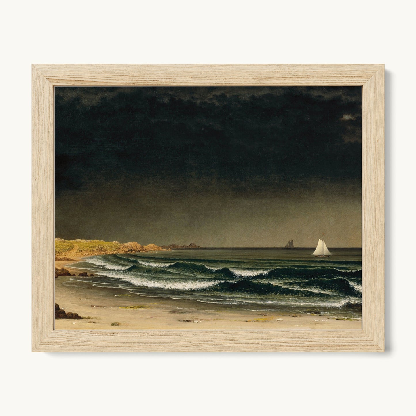 Approaching Storm, Beach near Newport