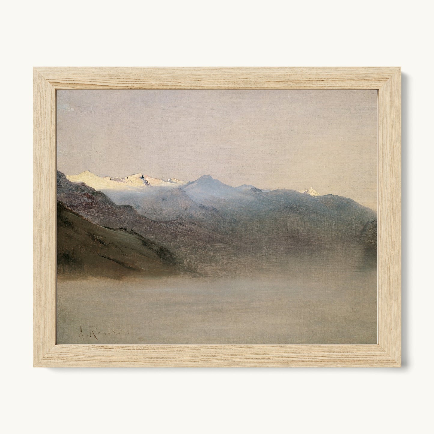 Das Gasteinertal im Nebel
