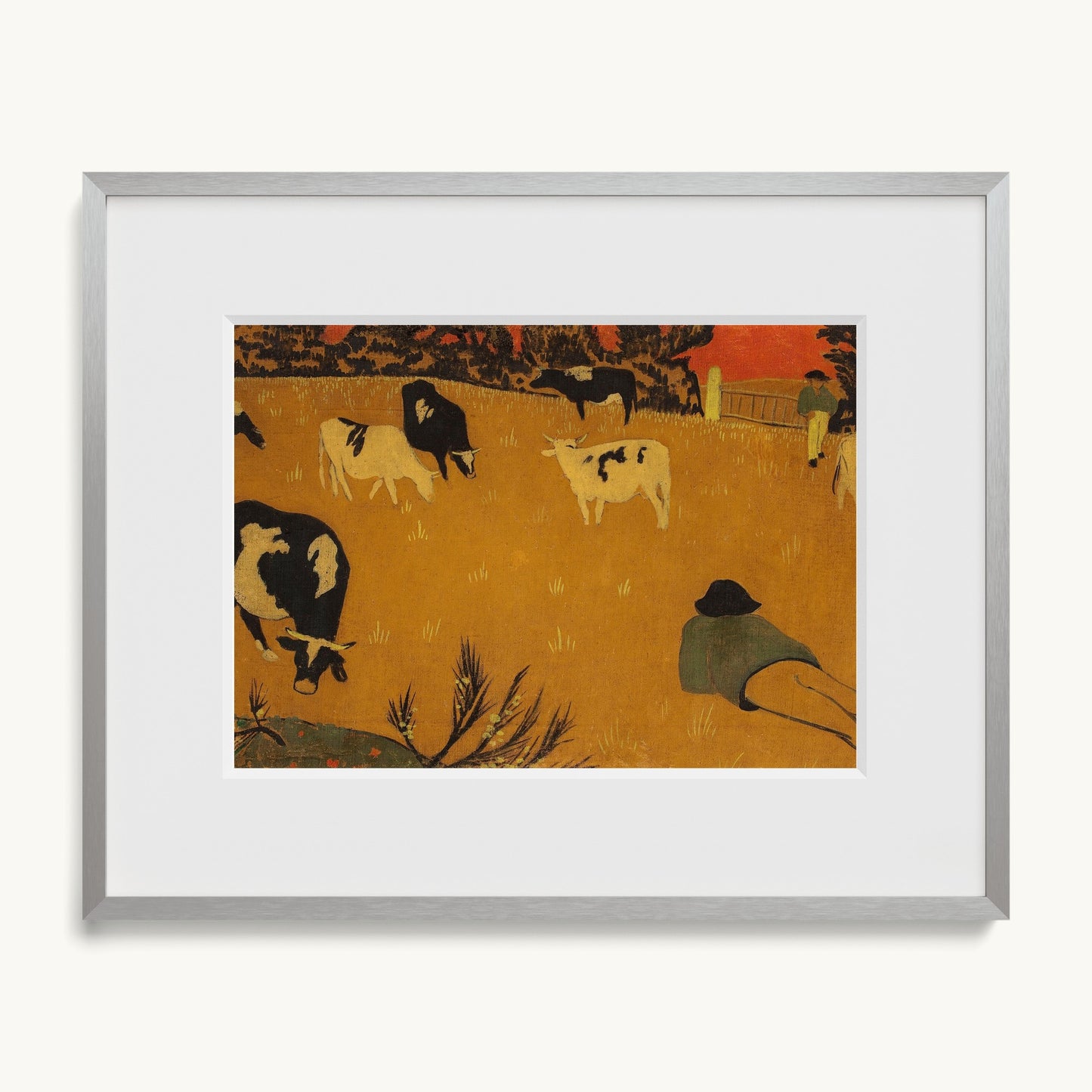 Breton Panel with Cows