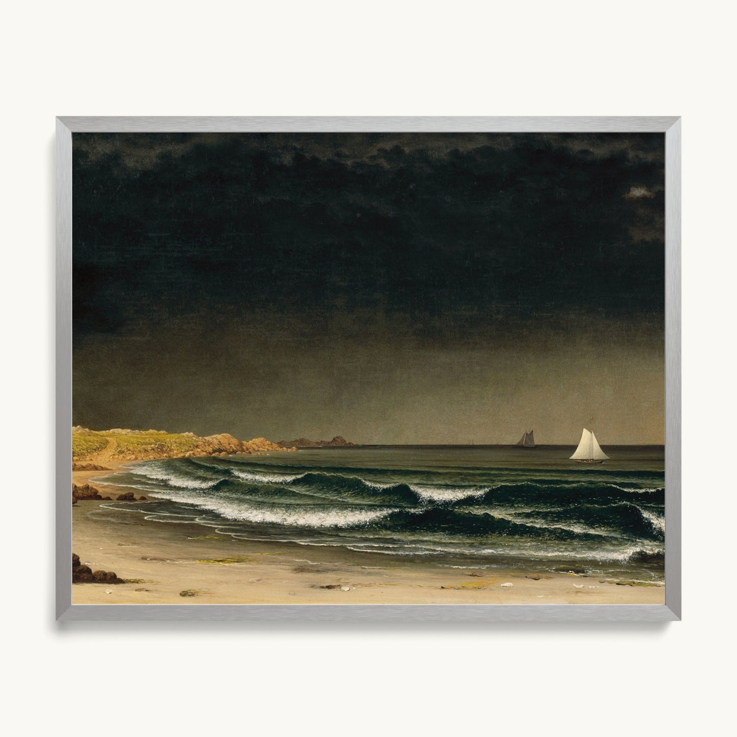 Approaching Storm, Beach near Newport