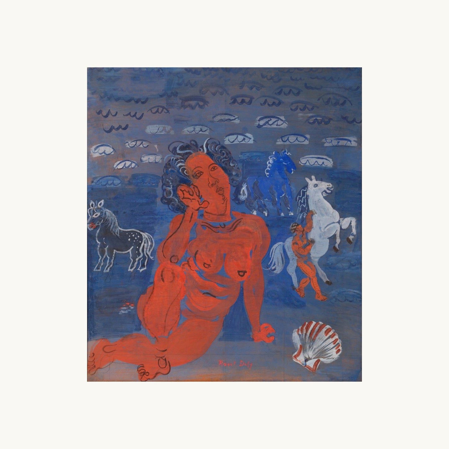 Amphitrite et chevaux marins (1925)