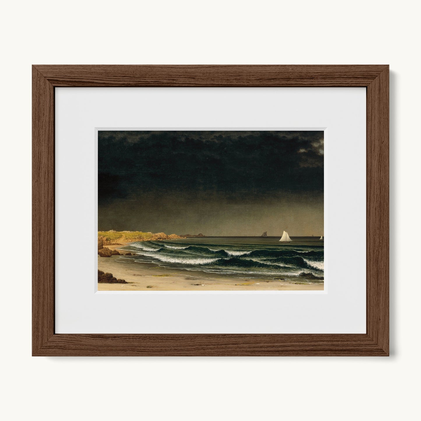 Approaching Storm, Beach near Newport