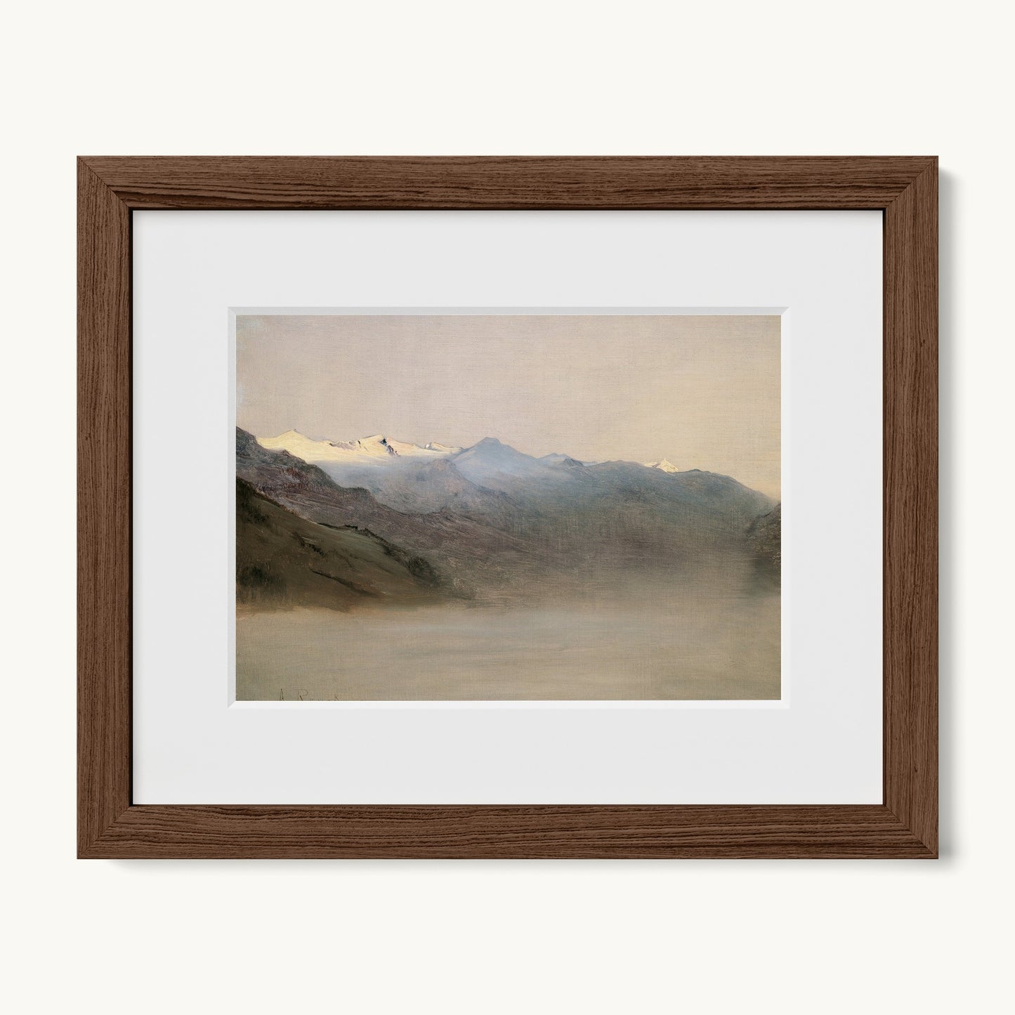 Das Gasteinertal im Nebel