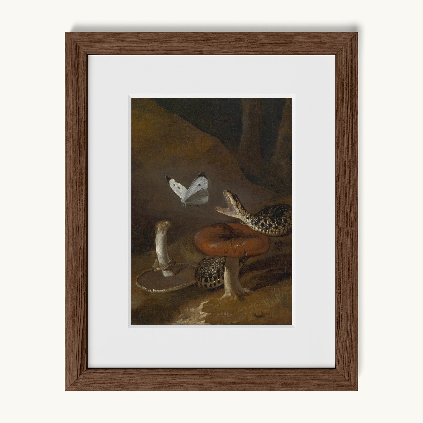 A Sous-bois Still Life with a Snake