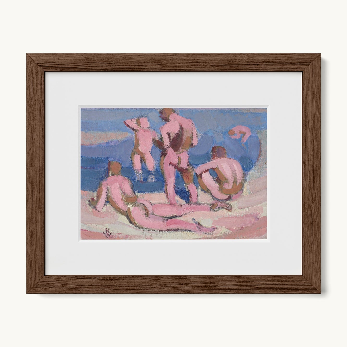 Bathing Men