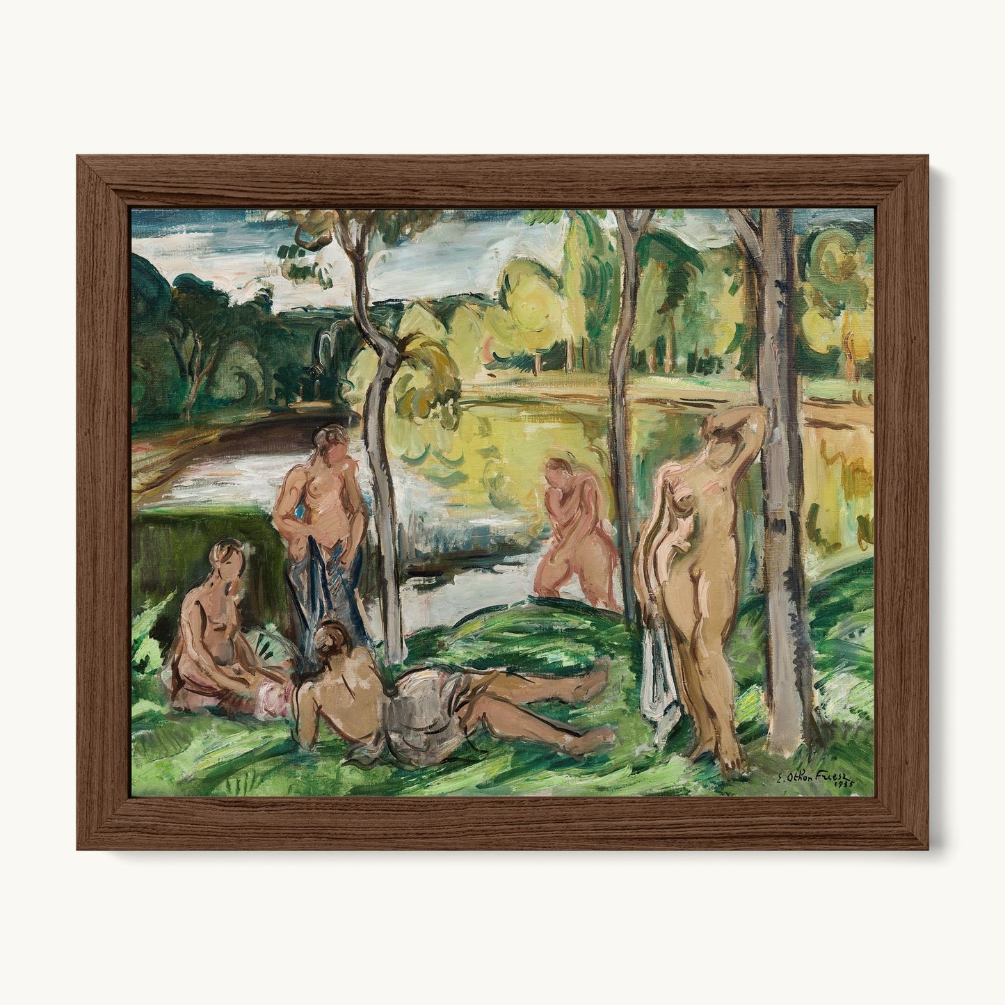 Baigneuses sur la Rance