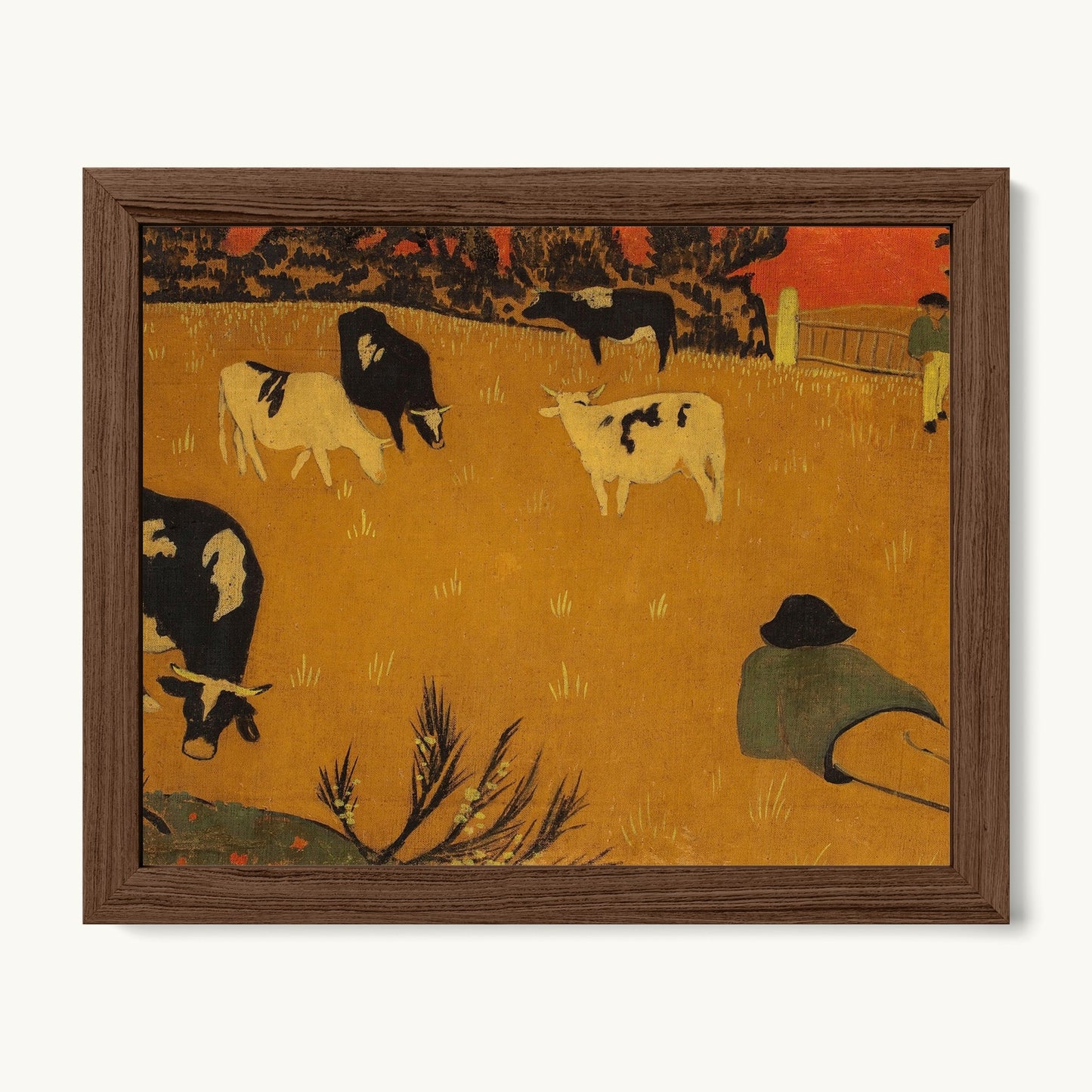 Breton Panel with Cows