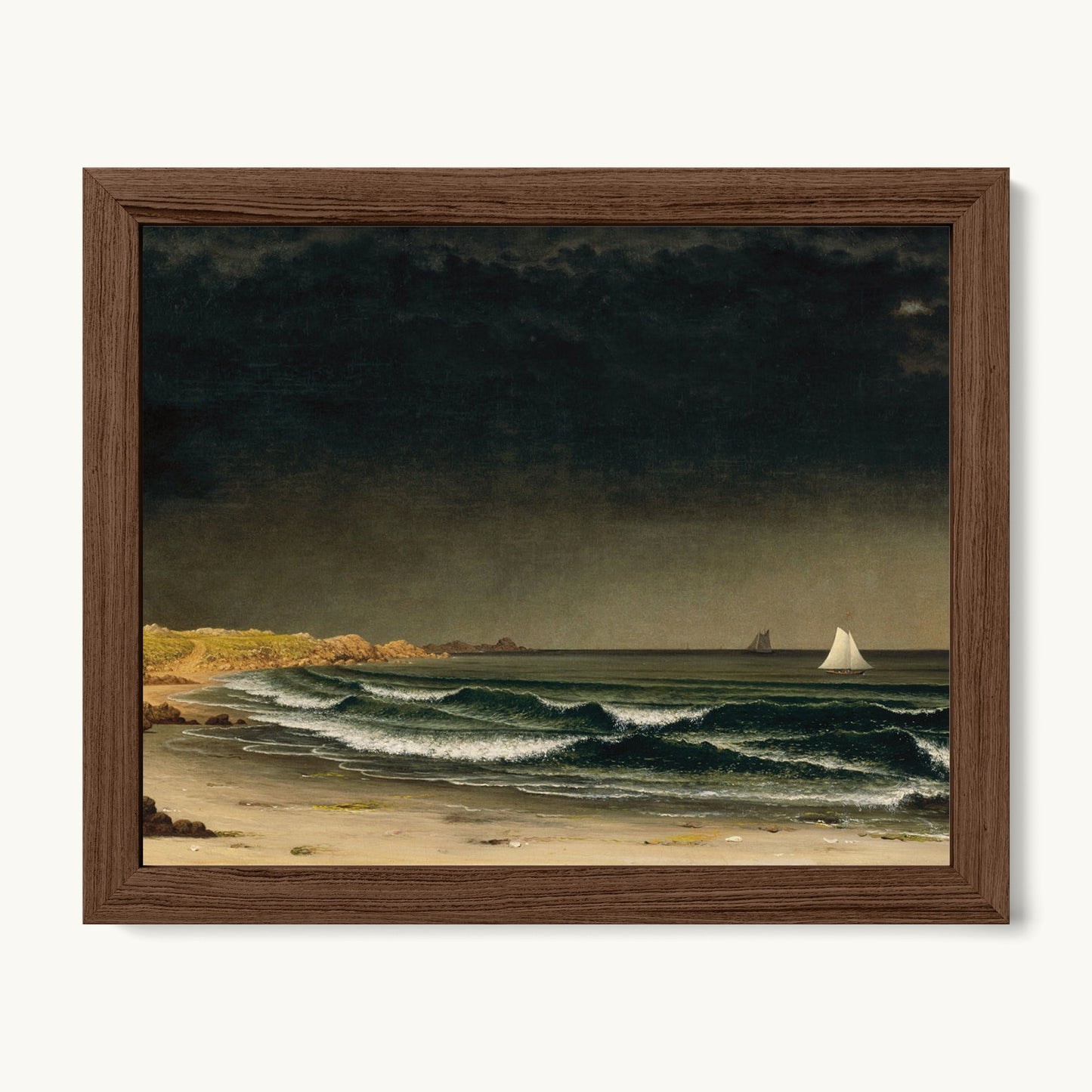 Approaching Storm, Beach near Newport