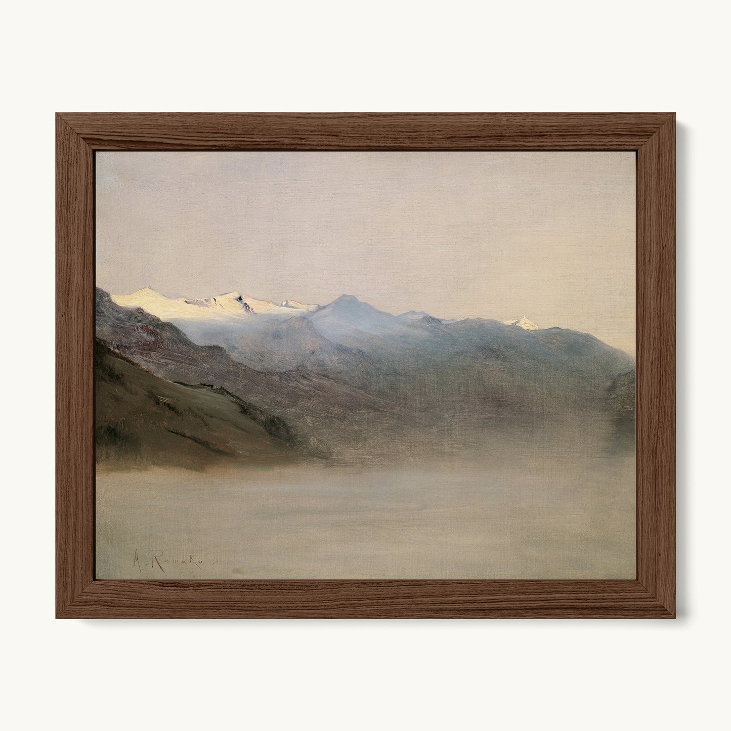 Das Gasteinertal im Nebel