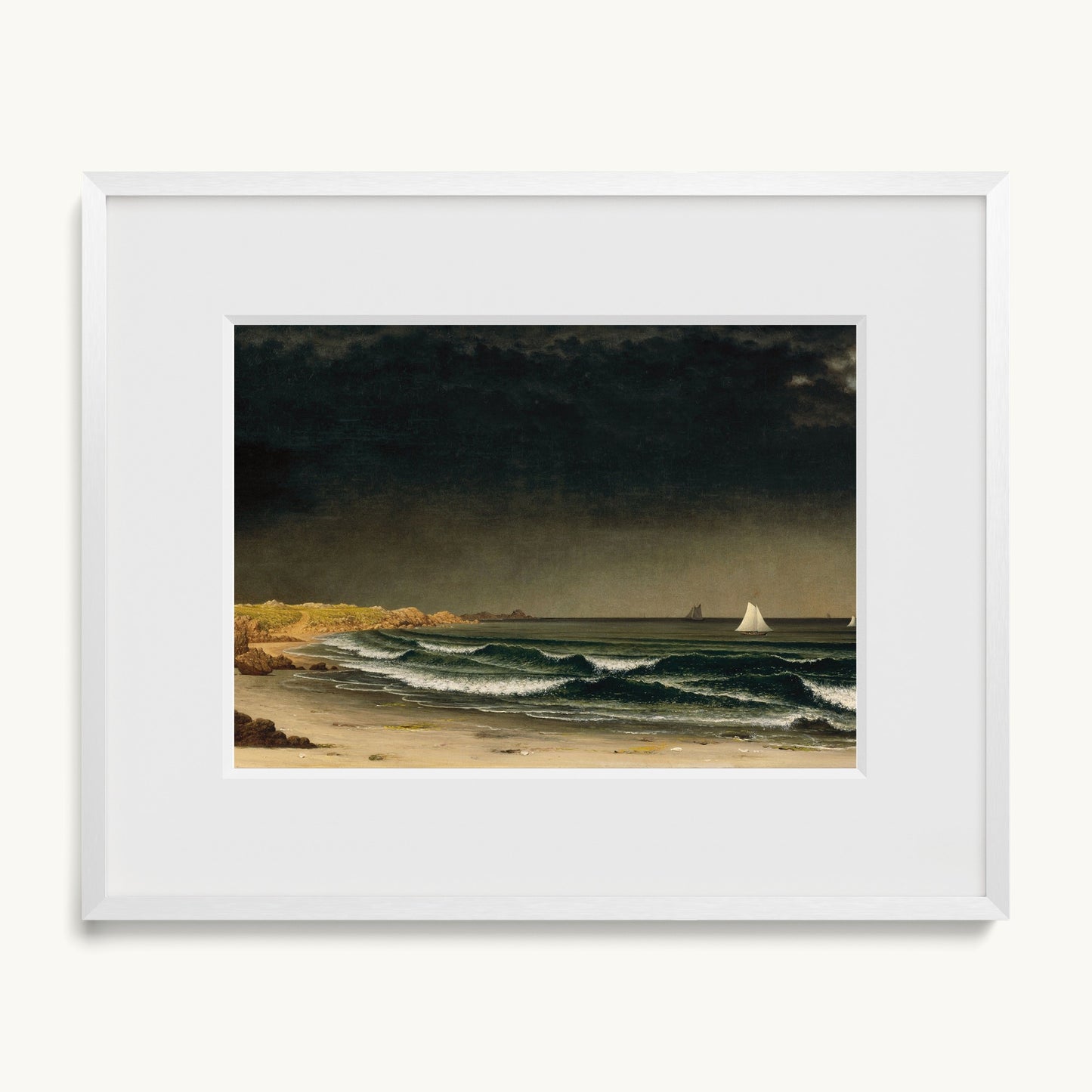 Approaching Storm, Beach near Newport