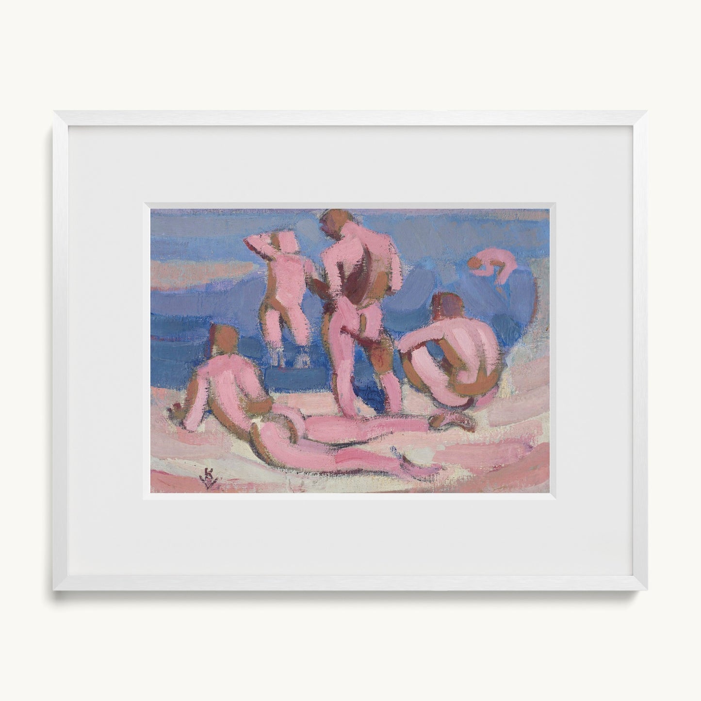 Bathing Men