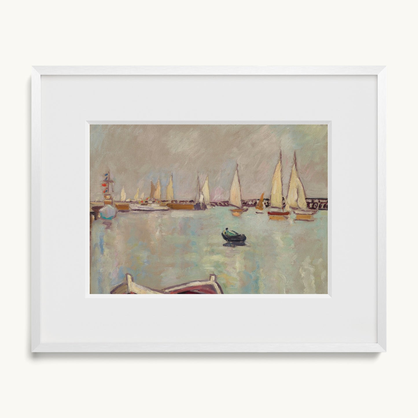 Barques et voiliers à Ouistreham