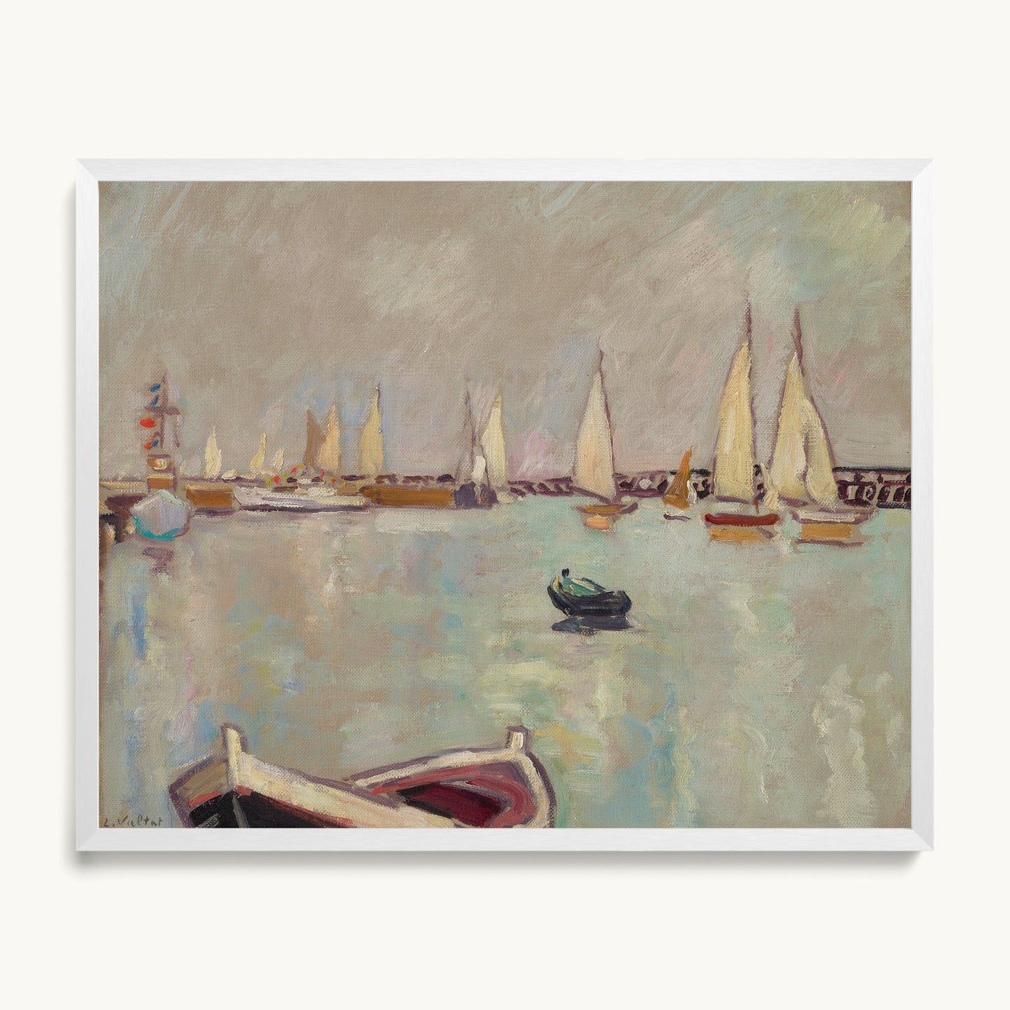 Barques et voiliers à Ouistreham