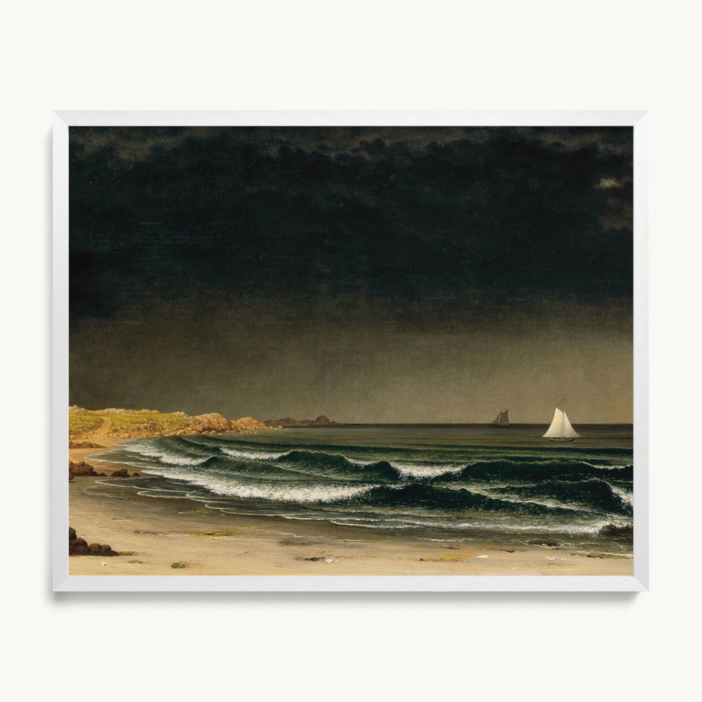 Approaching Storm, Beach near Newport