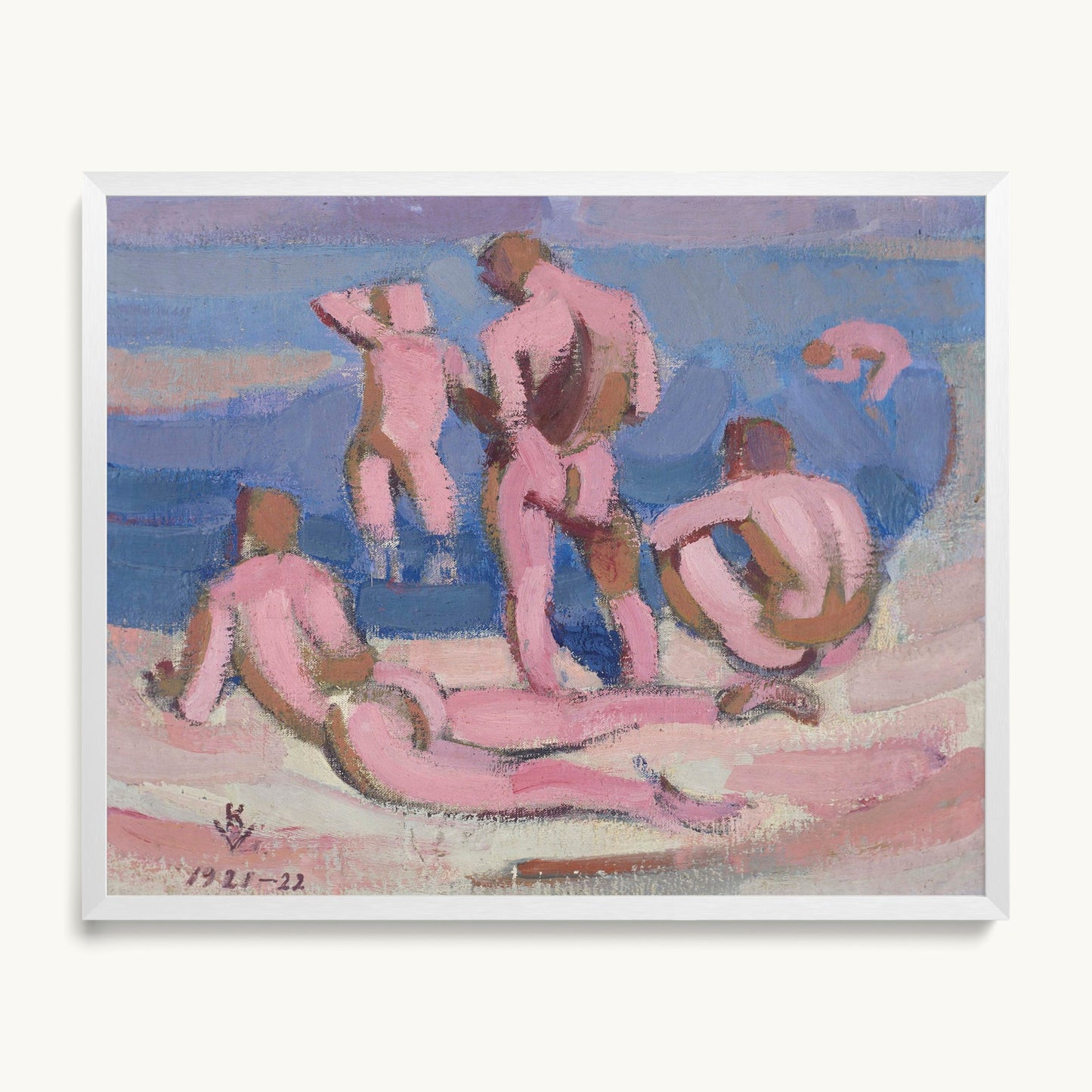 Bathing Men