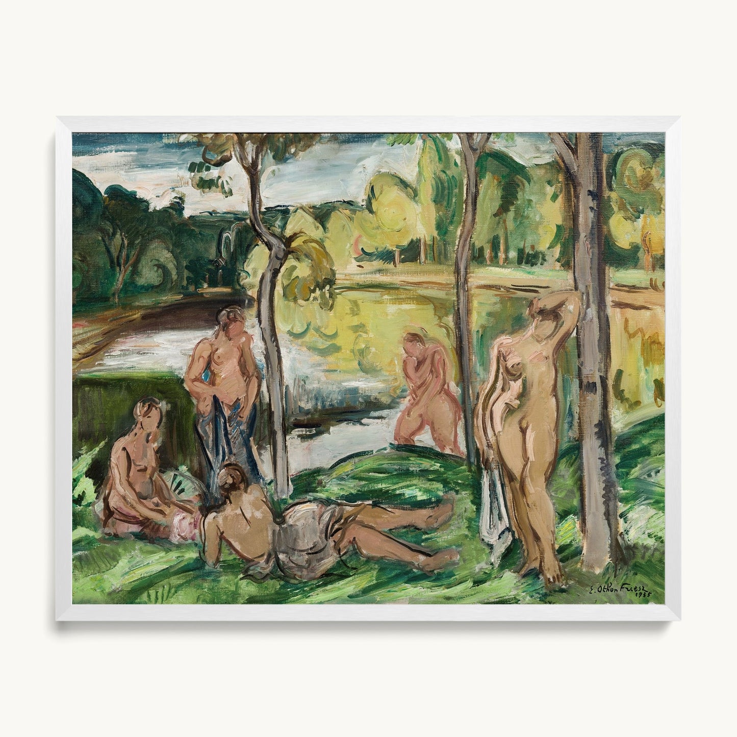 Baigneuses sur la Rance