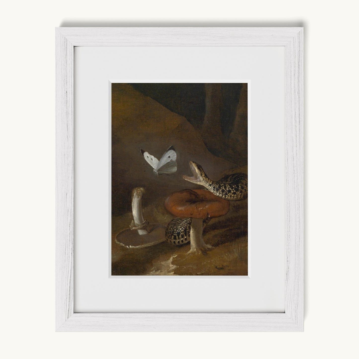 A Sous-bois Still Life with a Snake