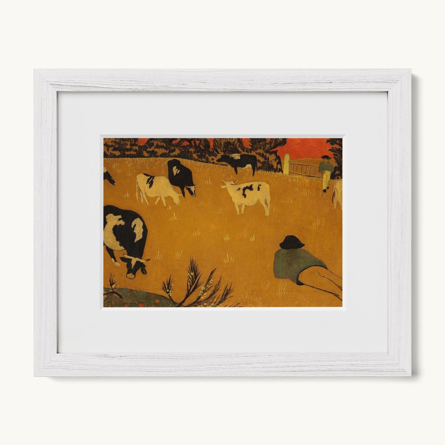 Breton Panel with Cows